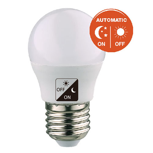 G45 bulb with dusk to dawn sensor